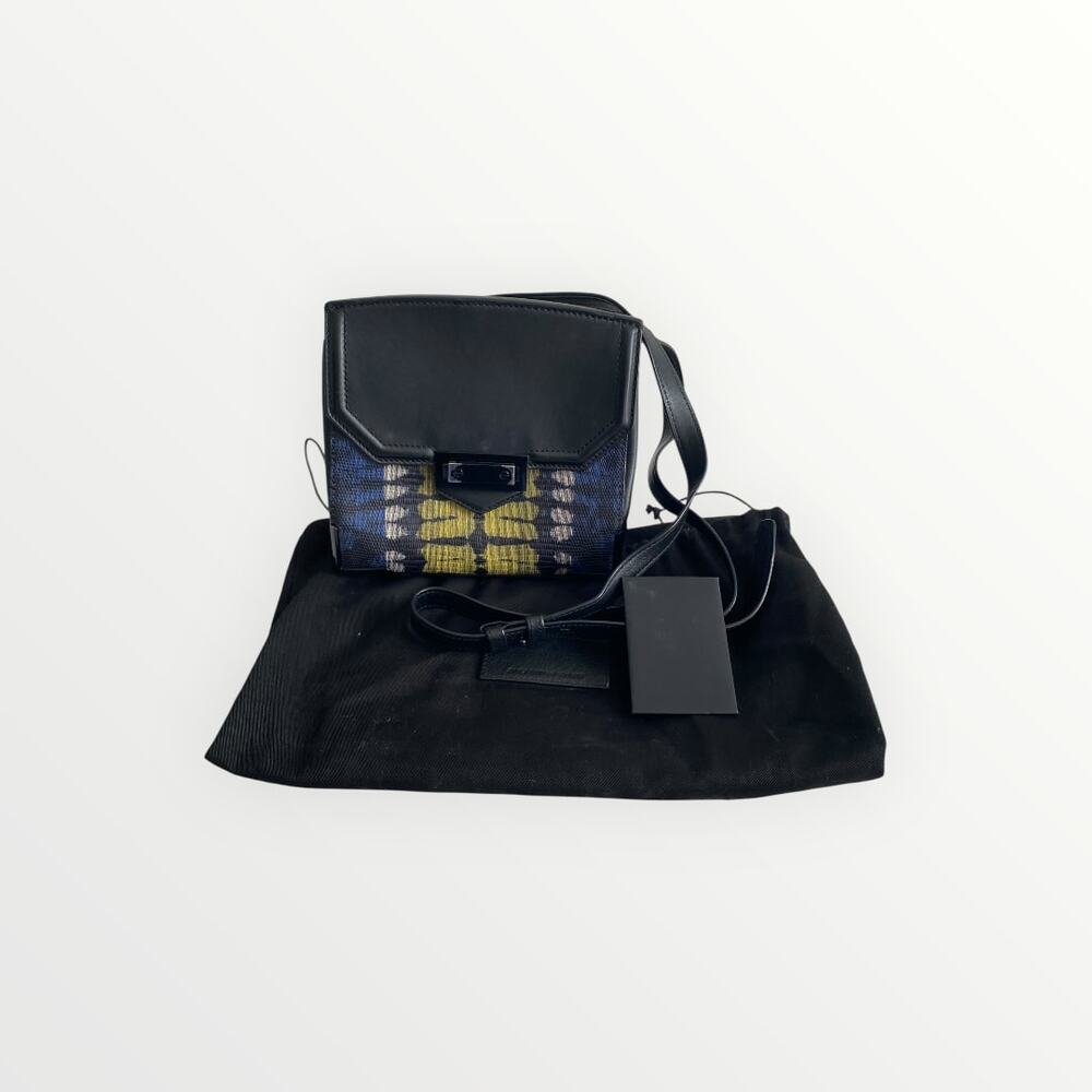 Alexander Wang Tie Dye Lizard Print Marion Prisma Cross Body Bag